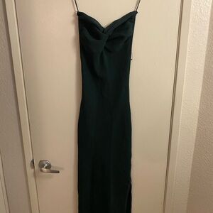 Elegant Green Women's Dress